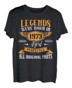 Legende geboren 1973, 50. Geburtstag Mann Geschenk T-Shirt