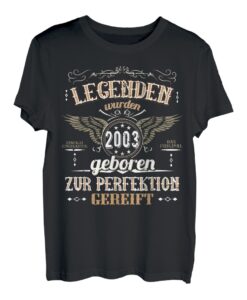 Legende seit 2003, 18. Geburtstag Geschenk Mann, Perfektion T-Shirt