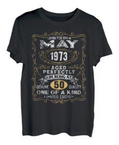 Legenden Geboren im Mai 1973 50 Jahre alt 50. Geburtstag T-Shirt