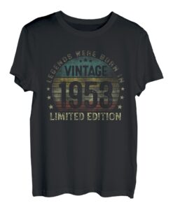 Legenden Wurden Im 1953 Geboren Geschenk 70 Geburtstag Mann T-Shirt