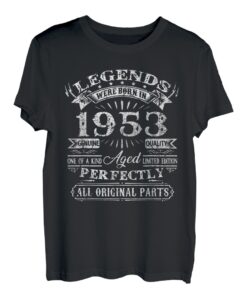 Legenden Wurden Im 1953 Geboren Geschenk 70 Geburtstag Mann T-Shirt