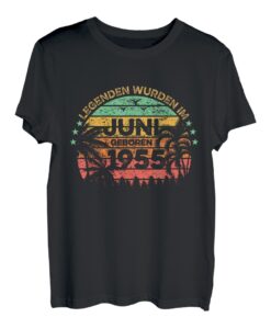 Legenden wurden im Juni 1955 geboren 67.Geburtstag Junge T-Shirt