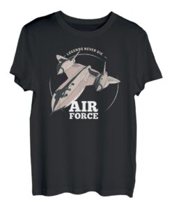 Legends Never Die Military SR 71 Blackbird Flugzeug Jet T-Shirt