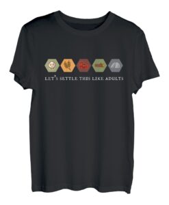 Let's Settle This Like Adults Board Game Night T-Shirt