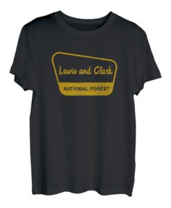 Lewis and Clark Vintage-Schild, inspiriert von National Forest T-Shirt