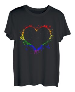 Liebe gewinnt LGBT-Unterstützer Liebe Regenbogen CSD Gay Pride LGBTQIA T-Shirt