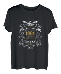 Limited Edition 42. Geburtstag Geschenkidee Vintage 1981 T-Shirt