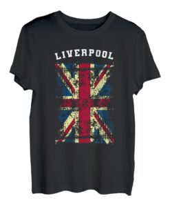 Liverpool T-Shirt Geschenk Liverpool England Großbritannien T-Shirt
