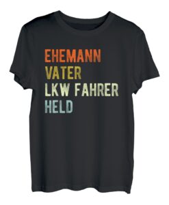Lkw Bekleidung - Ehemann Vater LKW-Fahrer Held Vintage T-Shirt