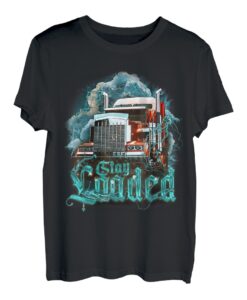 LKW-Fahrer-Design für Herren, Vater, großes Rig, Halbanhänger, LKWs T-Shirt