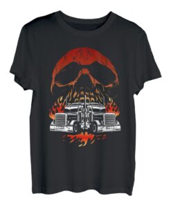 LKW-Fahrer-Design für Herren, Vater, großes Rig, Halbanhänger, LKWs T-Shirt
