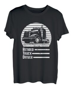 Lkw Fahrer Im Ruhestand Lastwagenfahrer Lastwagen - Trucker T-Shirt