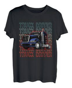 LKW Fahrer Trucker T-Shirt