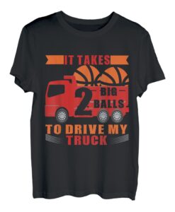 LKW Motiv Lustiger Trucker Spruch für Fahrer & Trucker T-Shirt