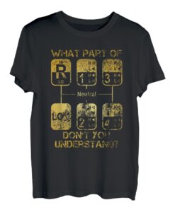 LKW Truck Schaltung Lustig Geschenk T-Shirt