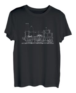 Lokomotive - Alte Dampflok - Geschenk - Damen Herren T-Shirt