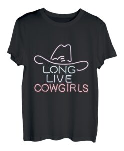 Long Live Howdy Rodeo Vintage Western Country Cowgirls lustig T-Shirt