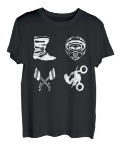 LOVE Dirt Bike Supermoto Motocross Motorrad Enduro T-Shirt