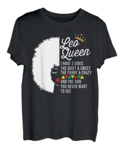 Löwe Queen 2, Sternzeichen Löwe T-Shirt