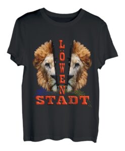 Löwenstadt Polygon Braunschweigs Wahrzeichen Stadt Design T-Shirt