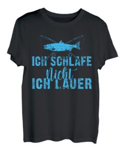 Lustige Angler Sprüche Angeln Fischer Angelsport Fischen T-Shirt
