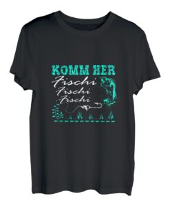 Lustige Angler sprüche Komm Her Fischi Fischi Geschenkidee T-Shirt