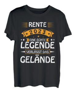 Lustige Rente 2023 Rentner Ruhestand Geschenk für Rentner T-Shirt