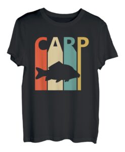 Lustige Retro Carp Fish Karpfen Fisch T-shirt Geschenk