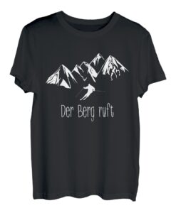 Lustige Ski Wintersport Berg T-Shirt Geschenkideen T-Shirt