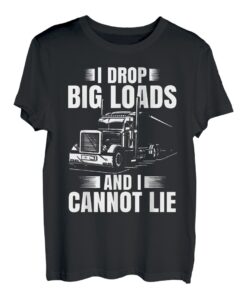 Lustige Trucker-Geschenke für Herren, LKW, Fahrer, Ehemann, Halbanhänger T-Shirt