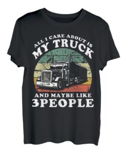 Lustige Trucker-Geschenke für Herren, LKW, Fahrer, Ehemann, Halbanhänger T-Shirt