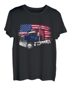 Lustige Trucker-Geschenke für Männer, Ehemann, Halbanhänger, LKW-Fahrer T-Shirt