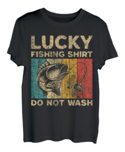 Lustige Vintage-Angelwitze, für Herren und Damen, Fischer, Barsch, Fisch T-Shirt
