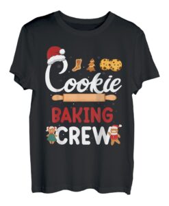 Lustige Weihnachtsplätzchen, Backcrew, Pyjama, Familie, Weihnachten T-Shirt
