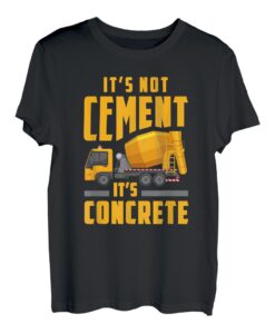 Lustiger Betonmischer für LKW-Fahrer, kein Zement, sondern Beton T-Shirt