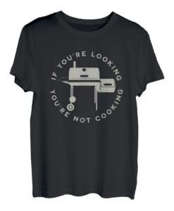 Lustiger elektrischer Pellet-Räuchergrill für Herren T-Shirt