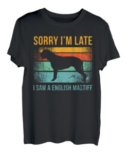 Lustiger englischer Mastiff-Hund, Besitzer von Neapolitanischem Mastiff, Witz T-Shirt