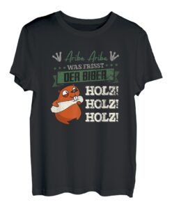 Lustiger Kegel Spruch Ariba Ariba Biber für Sportkegler T-Shirt