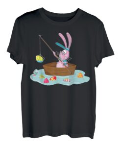Lustiger Osterhasen-Angel-Eierjagd - Oster-Sonntags-Spaß T-Shirt