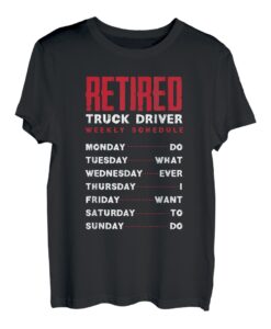 Lustiger Trucker-Ruhestand für den Ruhestand T-Shirt