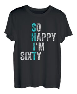 Lustiges 60. Geburtstagsgeschenk Herren Damen 60 Jahre Alt T-Shirt