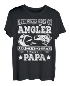 Lustiges Angeln Fischer T-Shirt Fischen Angler Köder Rute