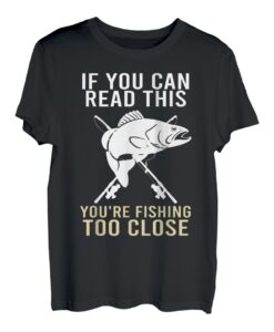 Lustiges Angeln, Forellenangeln, zu eng, Geschenke T-Shirt