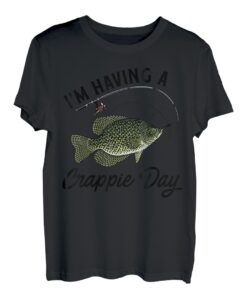 Lustiges Angelshirt - I'm Having A Crappie Day T-Shirt