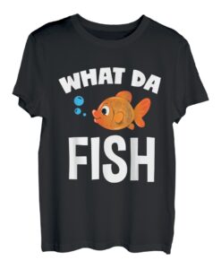 Lustiges Angler What The Fish Fischen Angel Set Geschenk T-Shirt