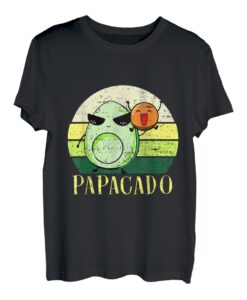 Lustiges Avocado-Geschenk für Väter, vegan, Guacamole Avocado, Papacado T-Shirt