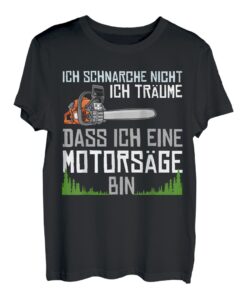 Lustiges Forstwirt Holzfäller Spruch T-Shirt