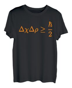 Lustiges Heisenberg Unsicherheit Prinzip Geschenk Physik Lehrer T-Shirt