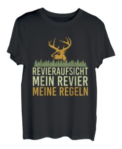 Lustiges Hirsch Geschenk zur Jagd Jäger T-Shirt