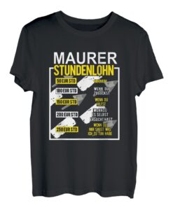 Lustiges Maurer Stundenlohn - Kunsthandwerker - Berufung T-Shirt